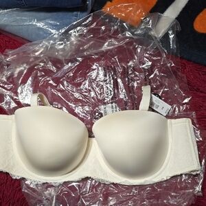 Torrid Cream T-Shirt Bra with Molded Cups